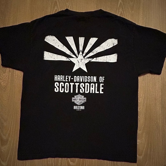 Men’s Harley Davidson T-shirt Scottsdale AZ Size Large - Picture 3 of 3